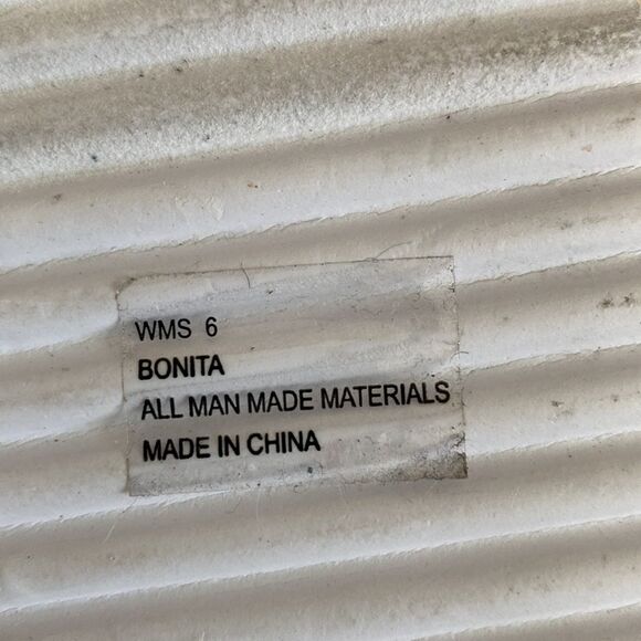 Dolce Vita Bonita Fuzzy Footbed Rhinestone Slippers Sandals Tan - Picture 7 of 7